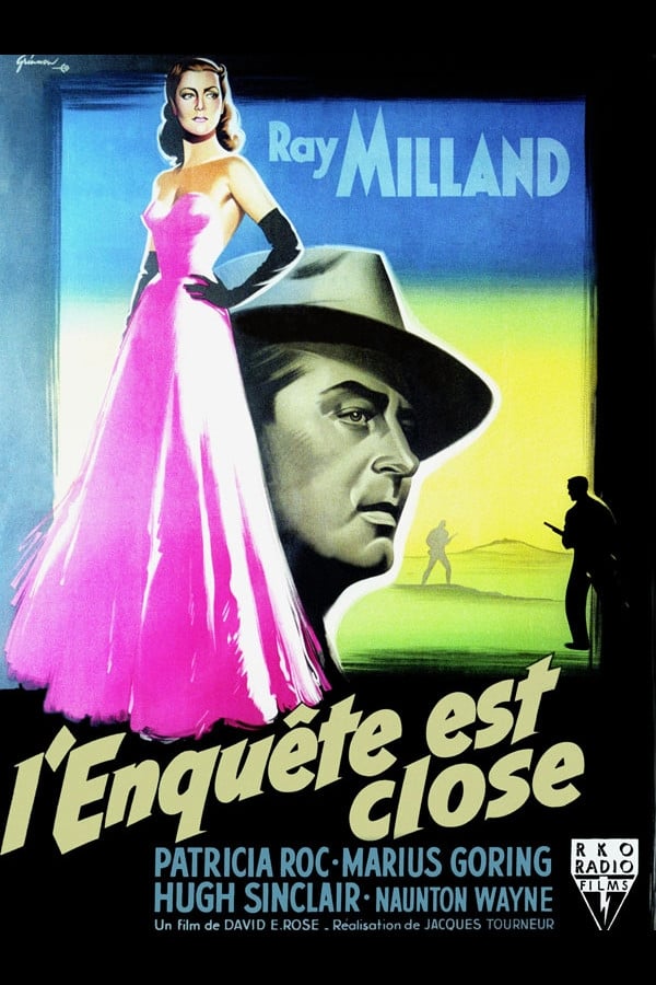 Affiche du film L'enquête est close 16518