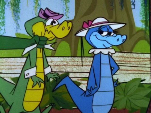 Wally Gator - Lippy Le Lion Et Son Compagnon - Touché La Tortue - La saison des amours (Wally Gator)