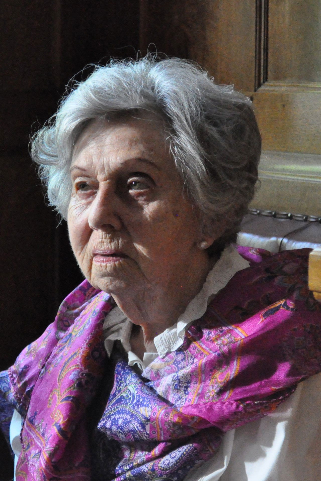 et billede af Erika Leeg