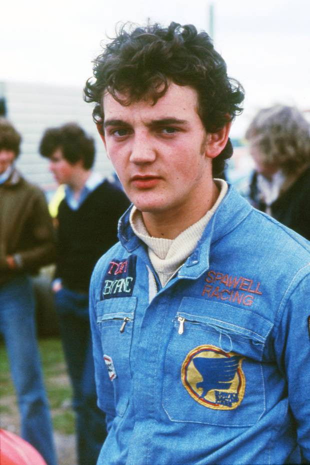 et billede af Tommy Byrne