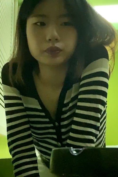 자살시도 두 시간 전 담배 피는 영상