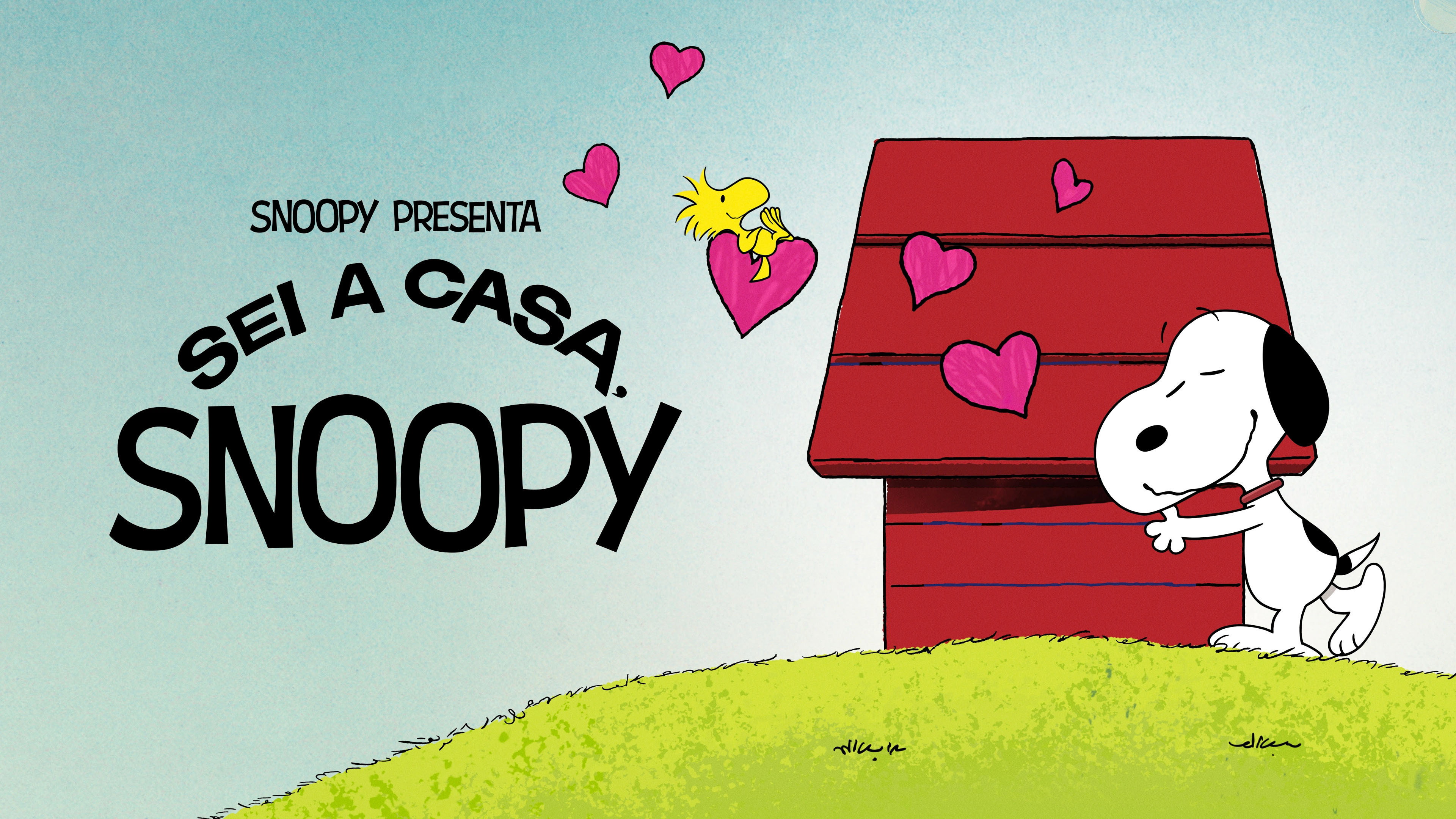Snoopy Presents: There's No Place Like Home, Snoopy backdrop