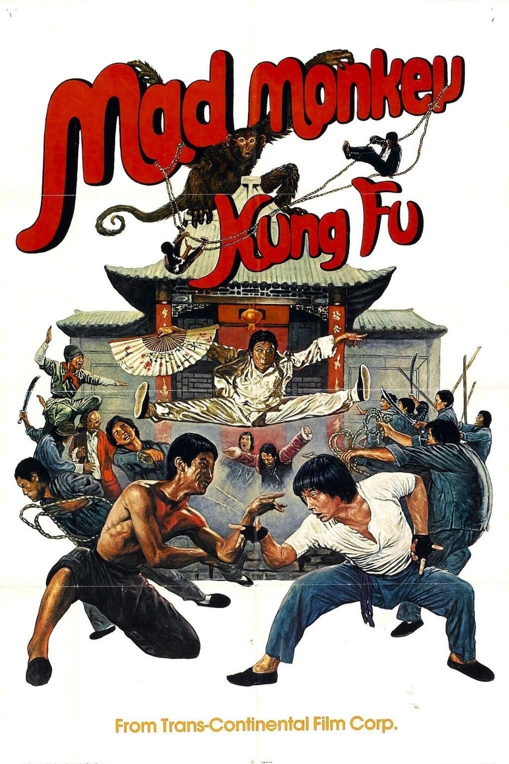 Le singe fou du kung-fu streaming