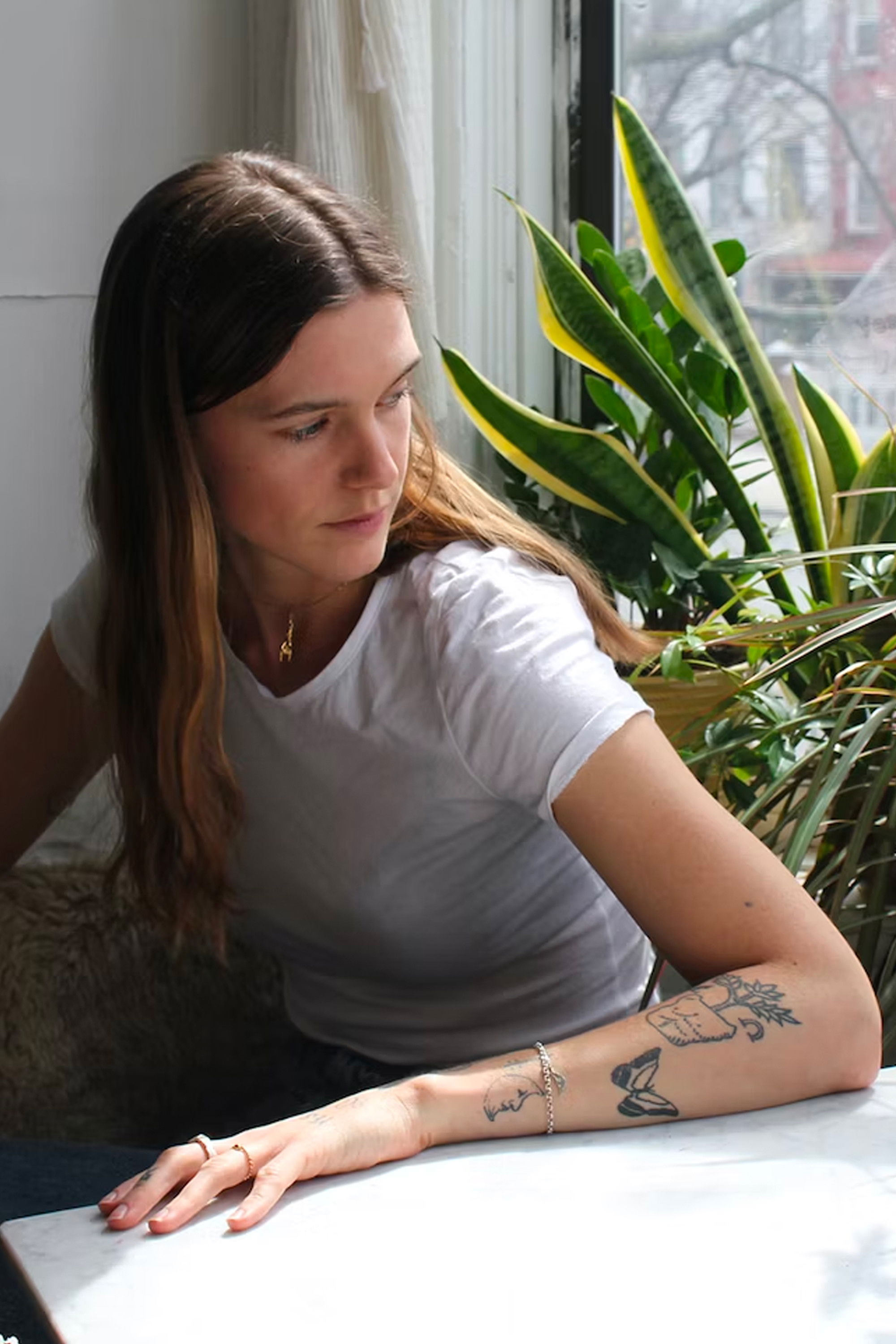 et billede af Aidan Koch