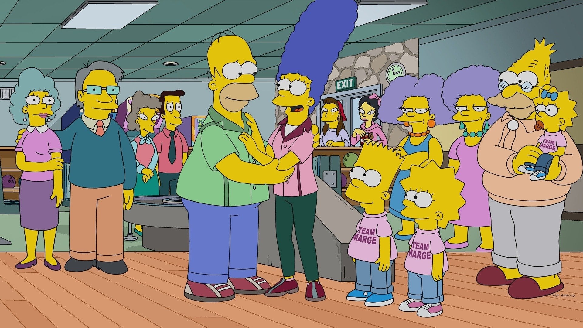 The Simpsons Season 34 :Episode 17  Pin Gal