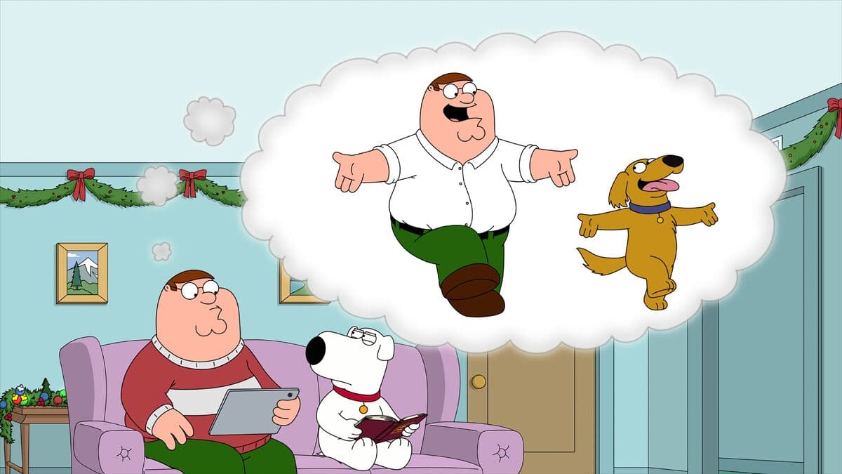 Family Guy Season 22 :Episode 9  The Return of the King (of Queens)