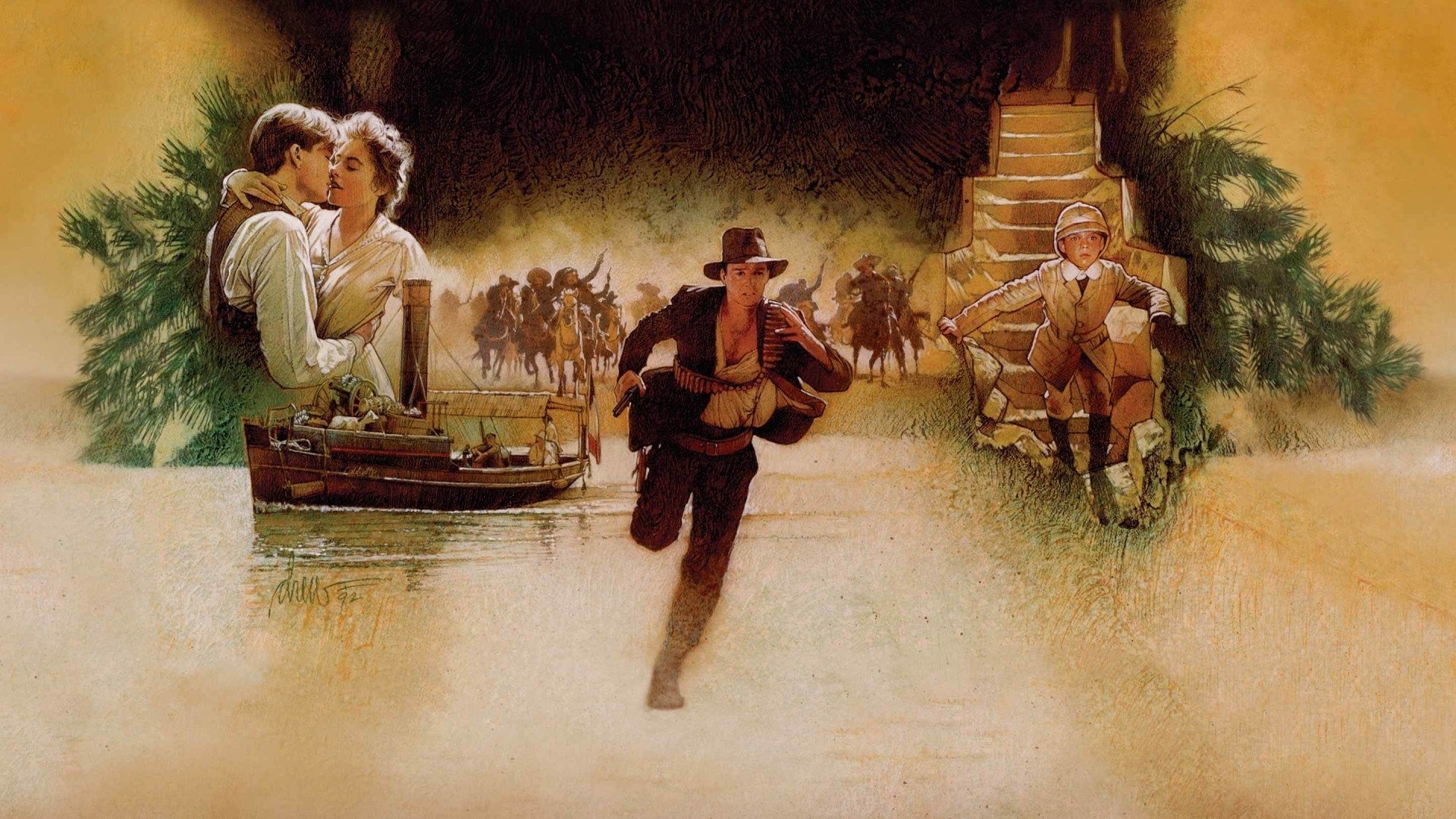 Az ifjú Indiana Jones Kalandjai background