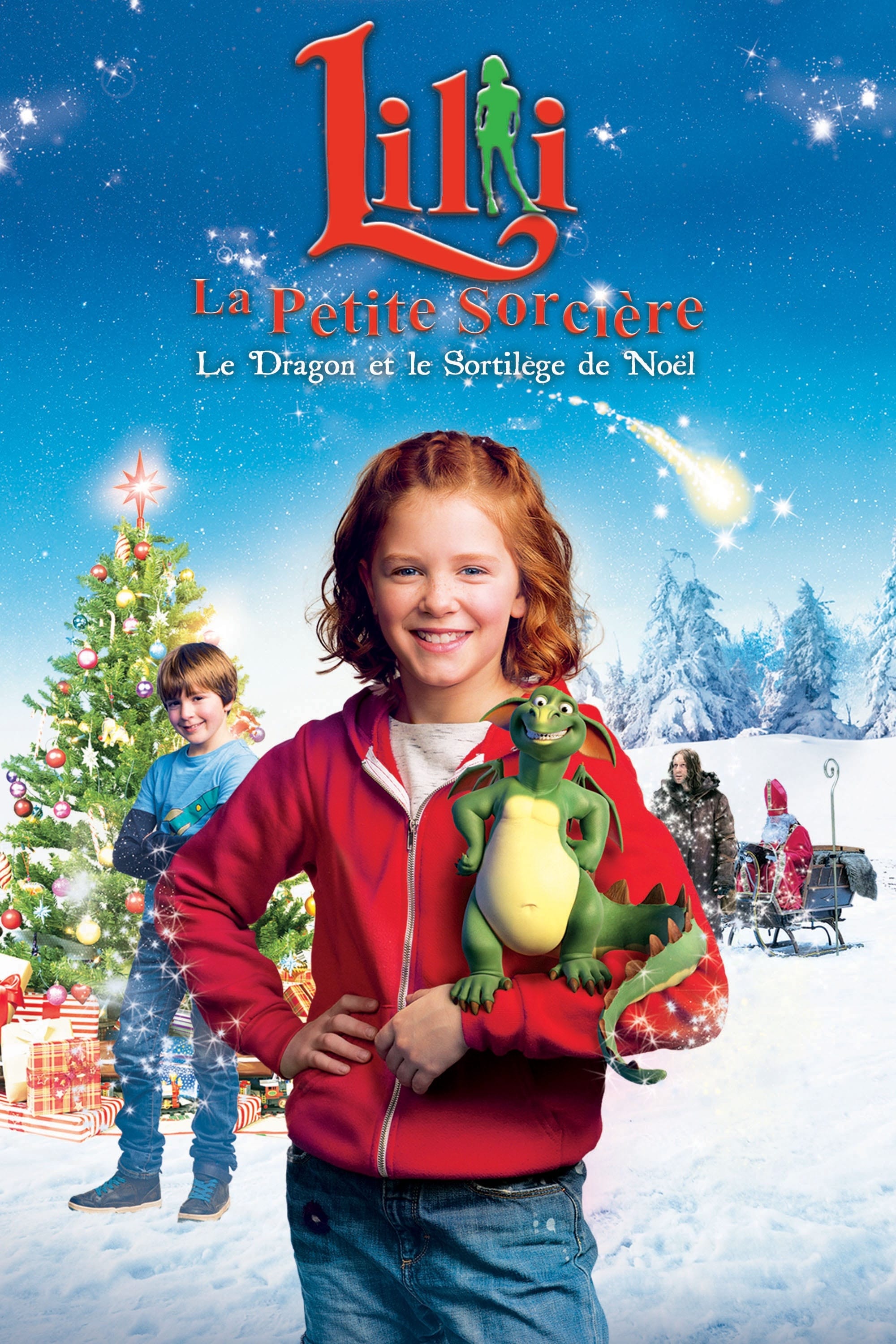 Affiche du film Lili la petite sorcière, le dragon et le sortilège de Noël 138096