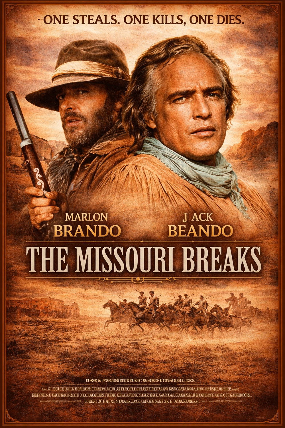EN - The Missouri Breaks (1976) JACK NICHOLSON, MARLON BRANDO