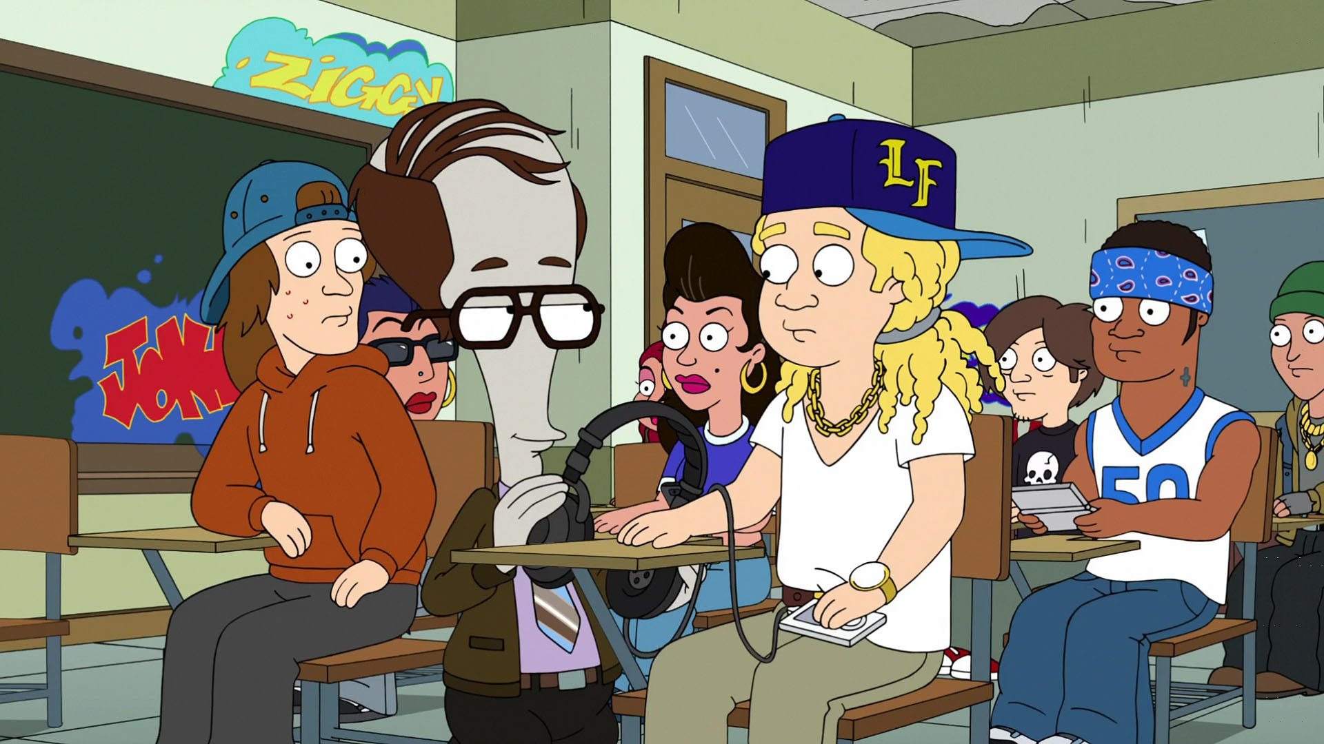 American Dad! Season 13 :Episode 8  Stan-Dan Deliver