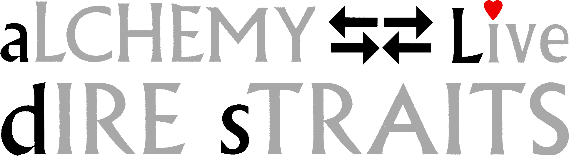 Dire Straits: Alchemy Live 1983 Logo