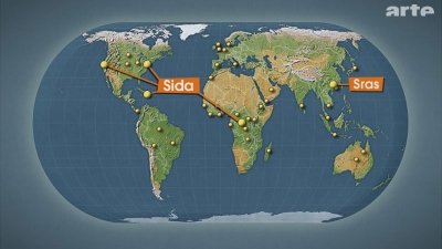 Le Dessous des cartes - La mondialisation des épidémies