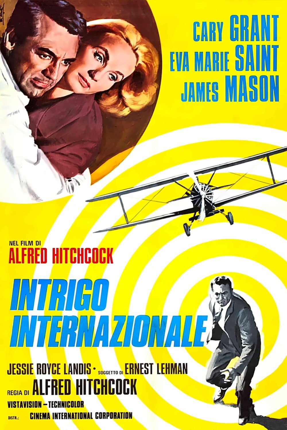 北北西に進路を取れ (1959) - ポスター画像 — The Movie