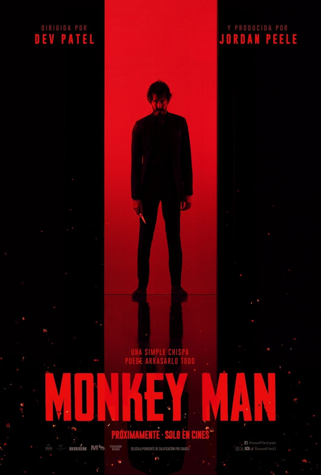 Poster de Monkey Man: El Despertar de la Bestia