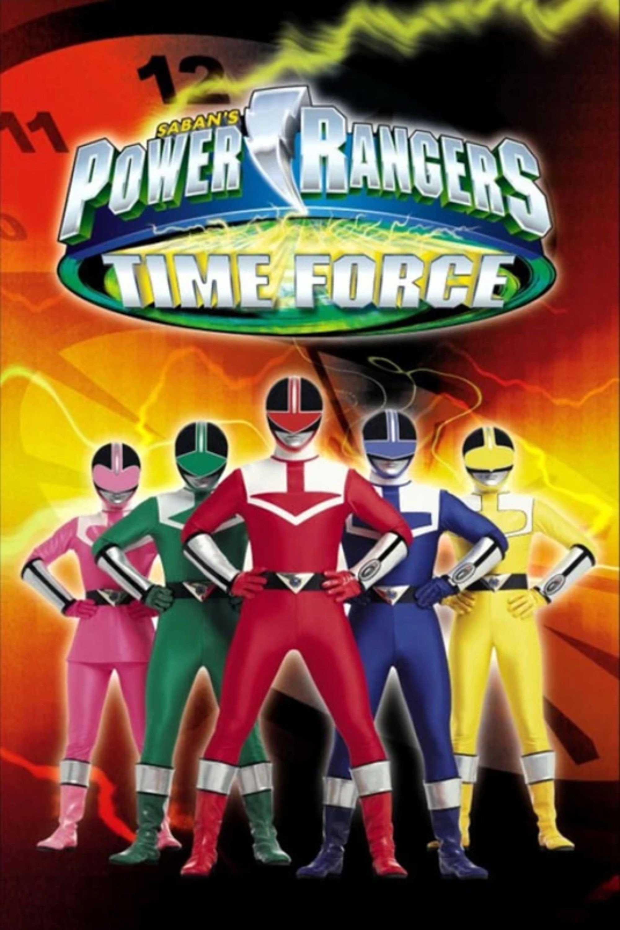 poster tv Power Rangers Time Force