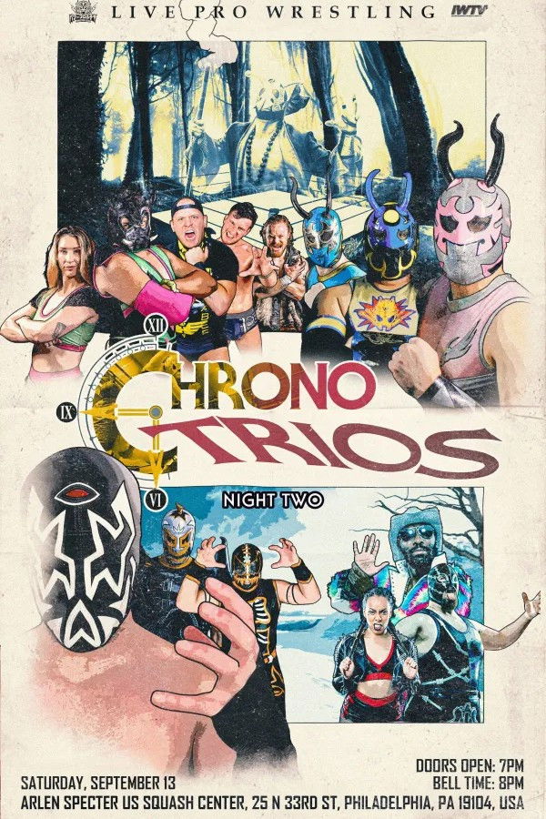 Power Pro Lucha: Chrono Trios Night Two