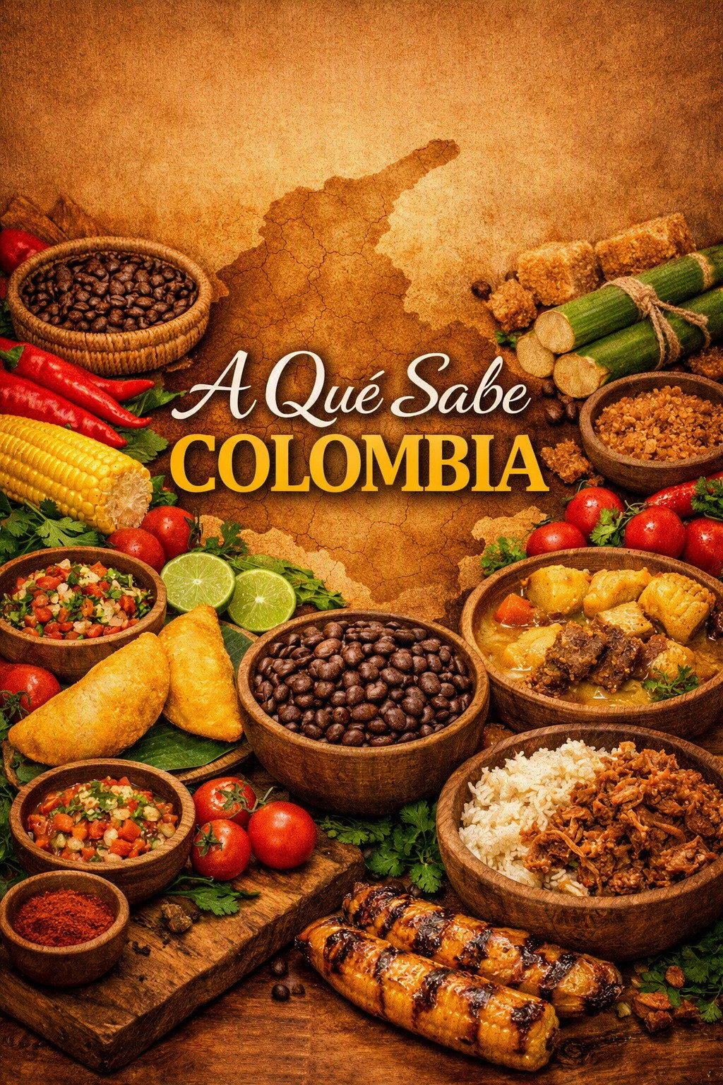 ¿A qué sabe Colombia? Poster