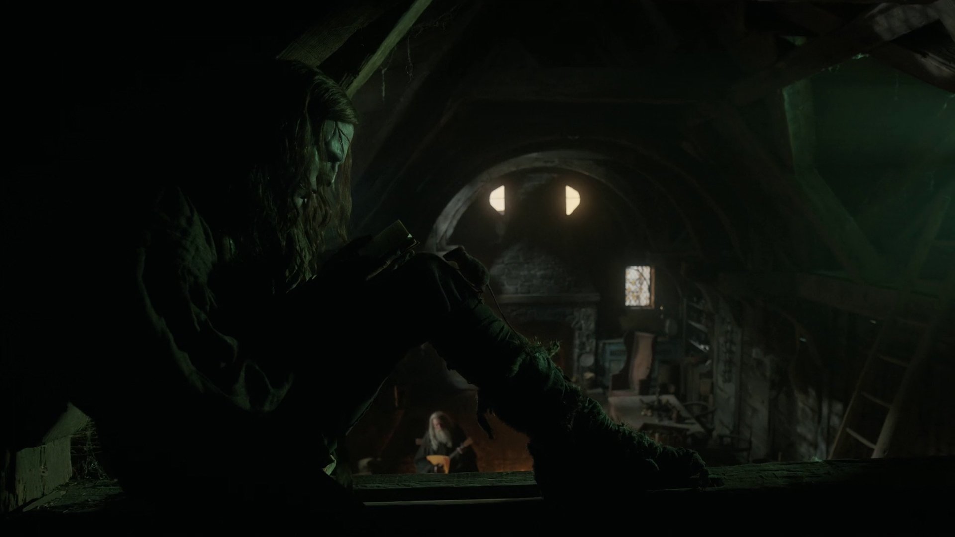 Frankenstein backdrop