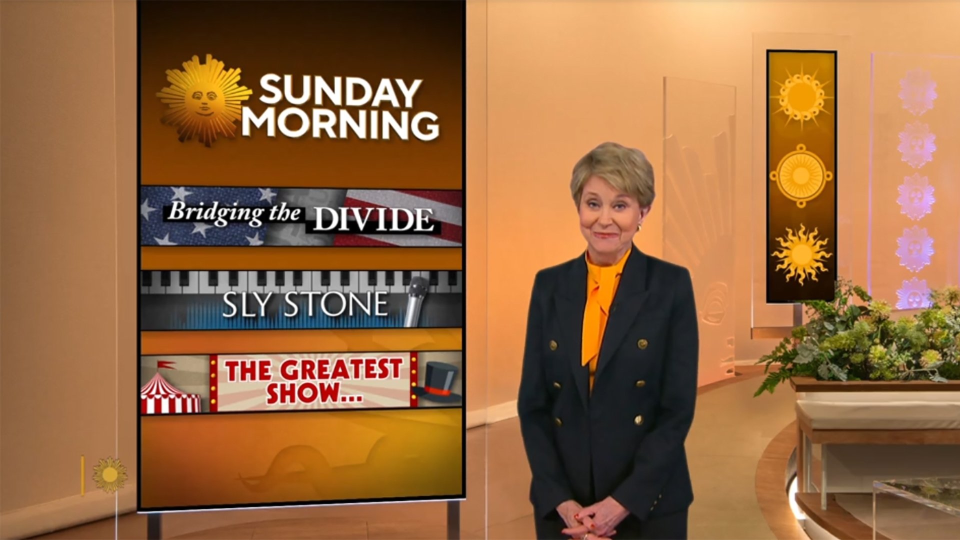 CBS News Sunday Morning 45x54