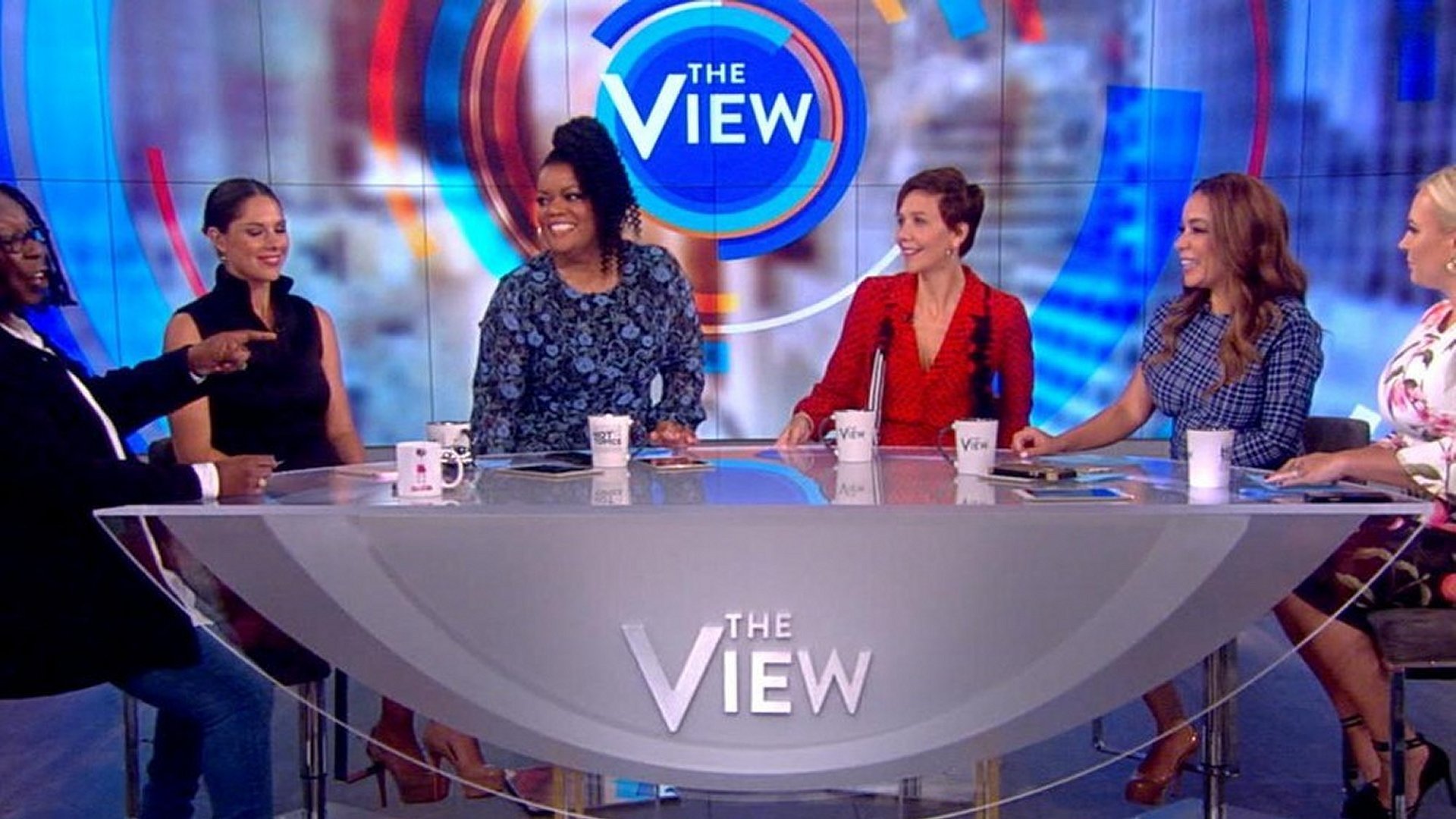 The View Season 22 :Episode 27  Maggie Gyllenhaal and Raven-Symoné