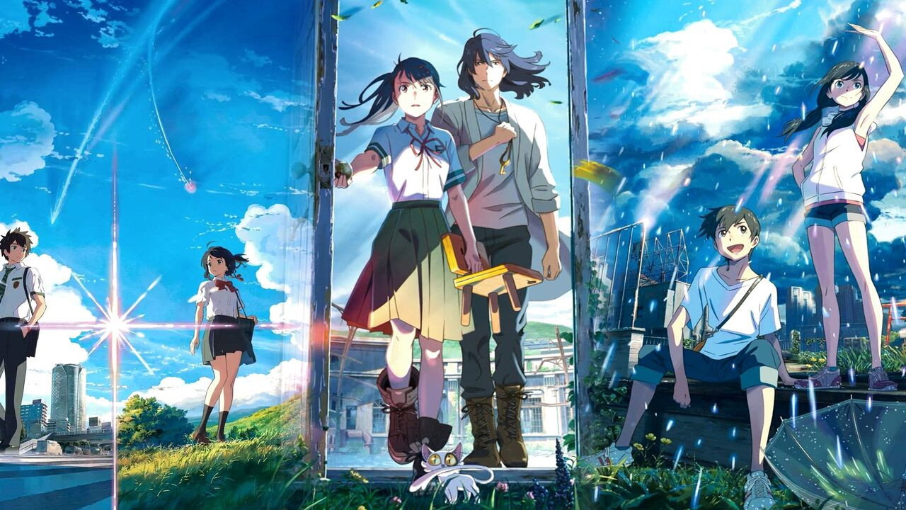 Shinkai's Disaster Trilogy backdrop