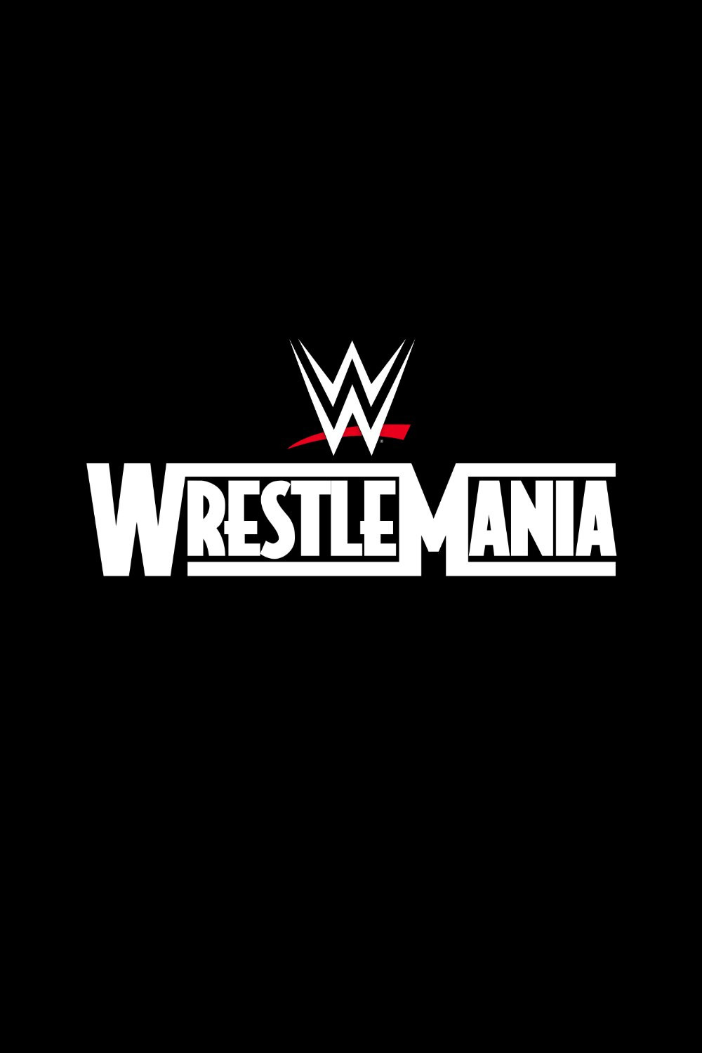 WWE Wrestlemania Poster
