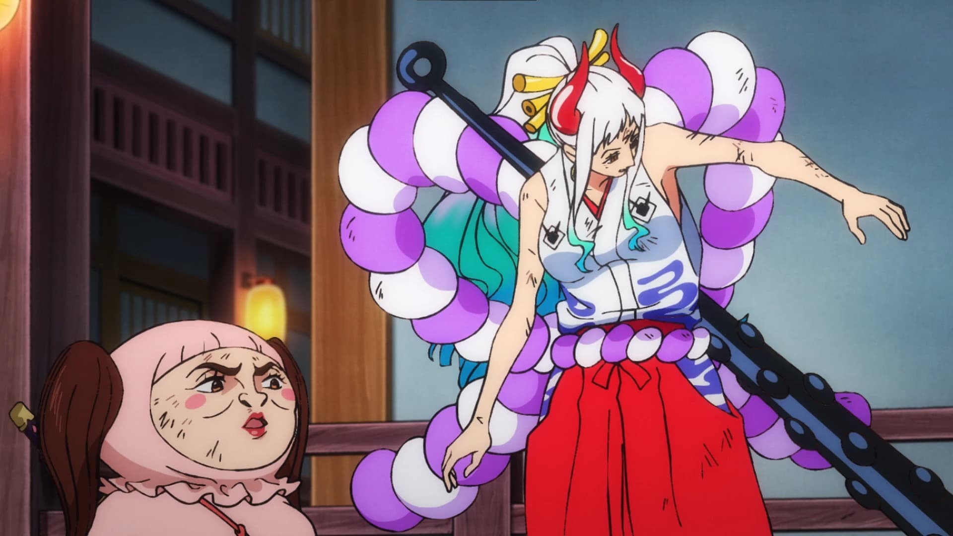 One Piece Season 21 :Episode 1024  Oden Appears! The Confused Hearts of the Red Scabbards!