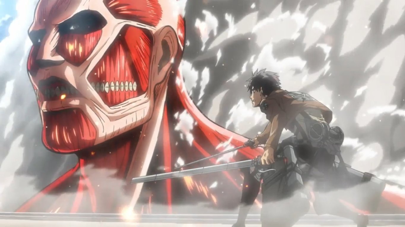 Attack on Titan Season 1 :Episode 5  First Battle: The Struggle for Trost (1)