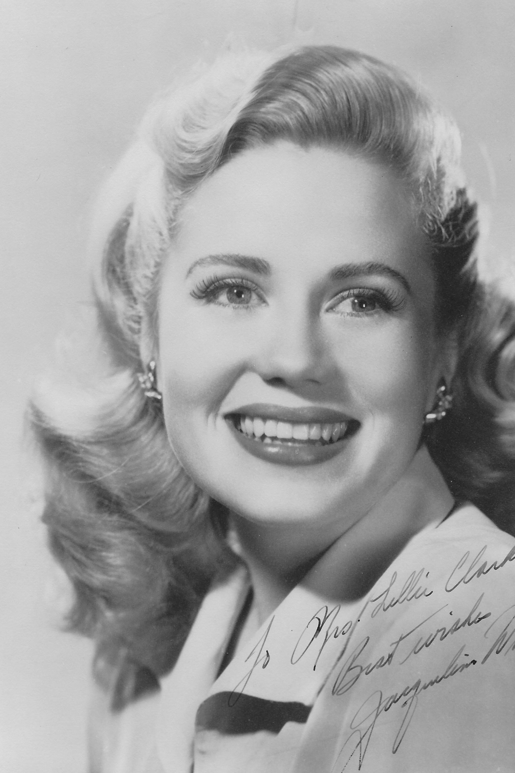 Jacqueline Jane White (born November 27, 1922) is an American actress. 