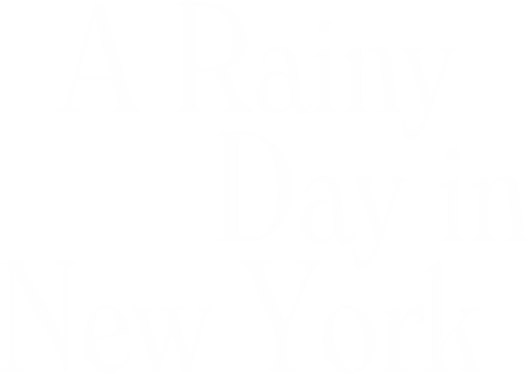 A Rainy Day in New York Logo