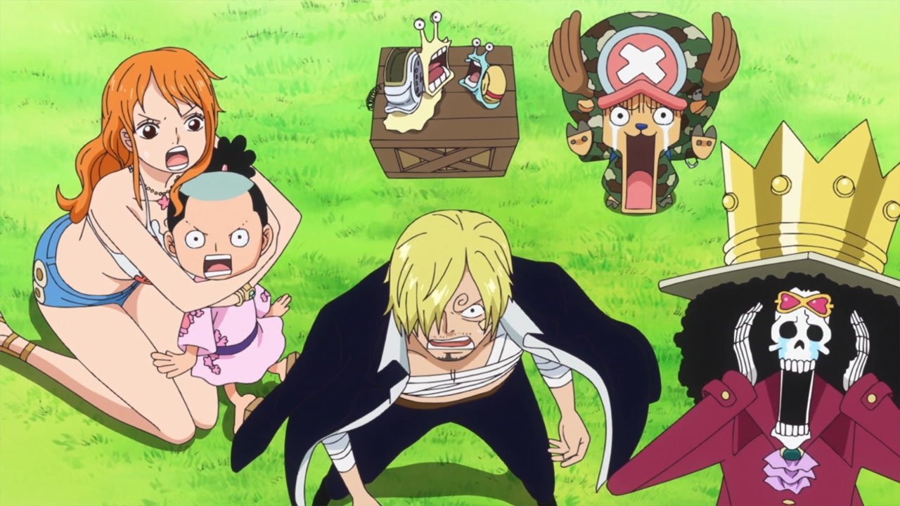 One Piece Season 18 :Episode 756  The Counterattack Begins! The Curly Hat Pirates move out!