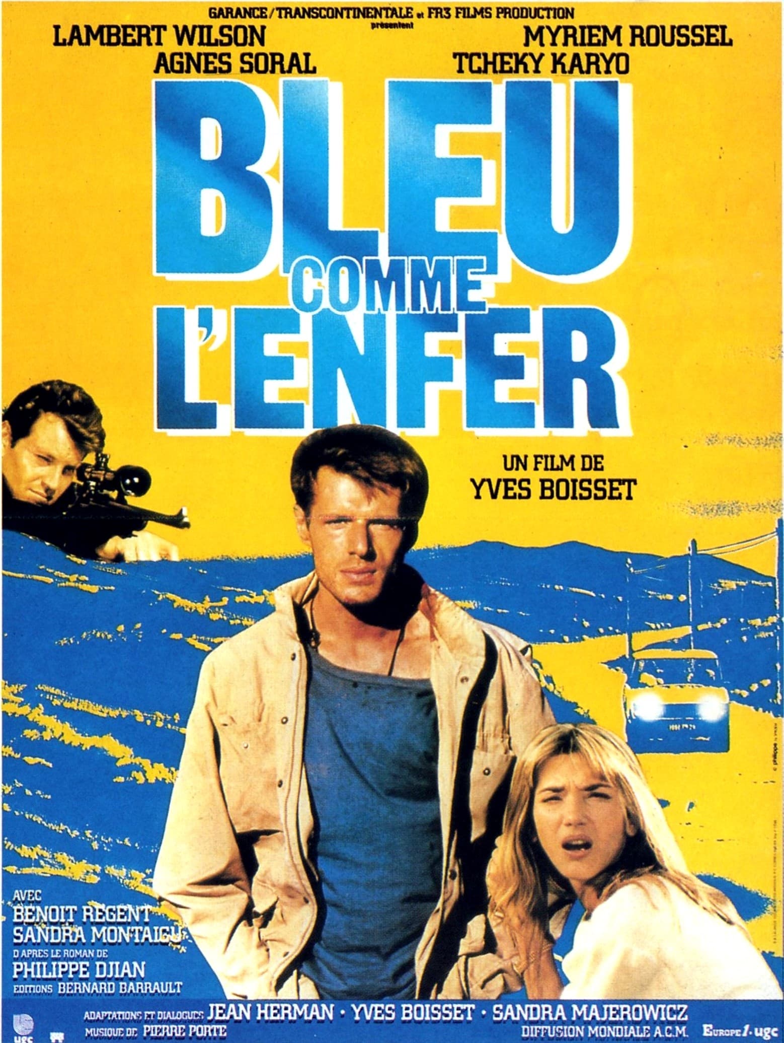 Affiche du film Bleu comme l'enfer 29693