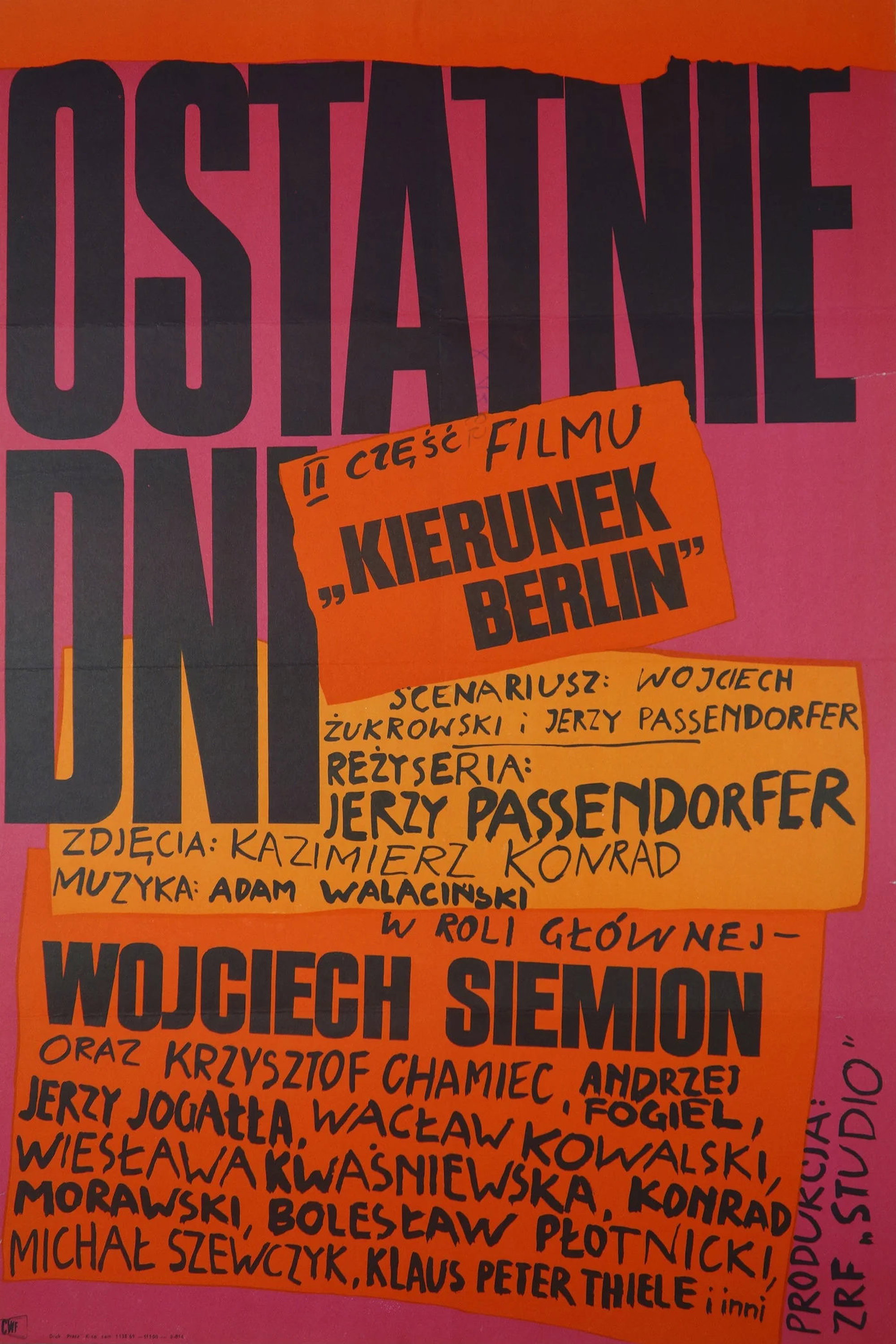 Ostatnie dni Poster