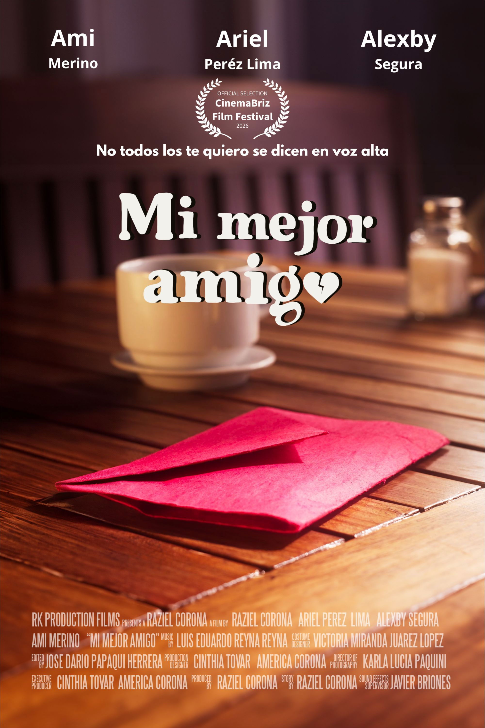 Plakat, der markedsfører Mi mejor amigo