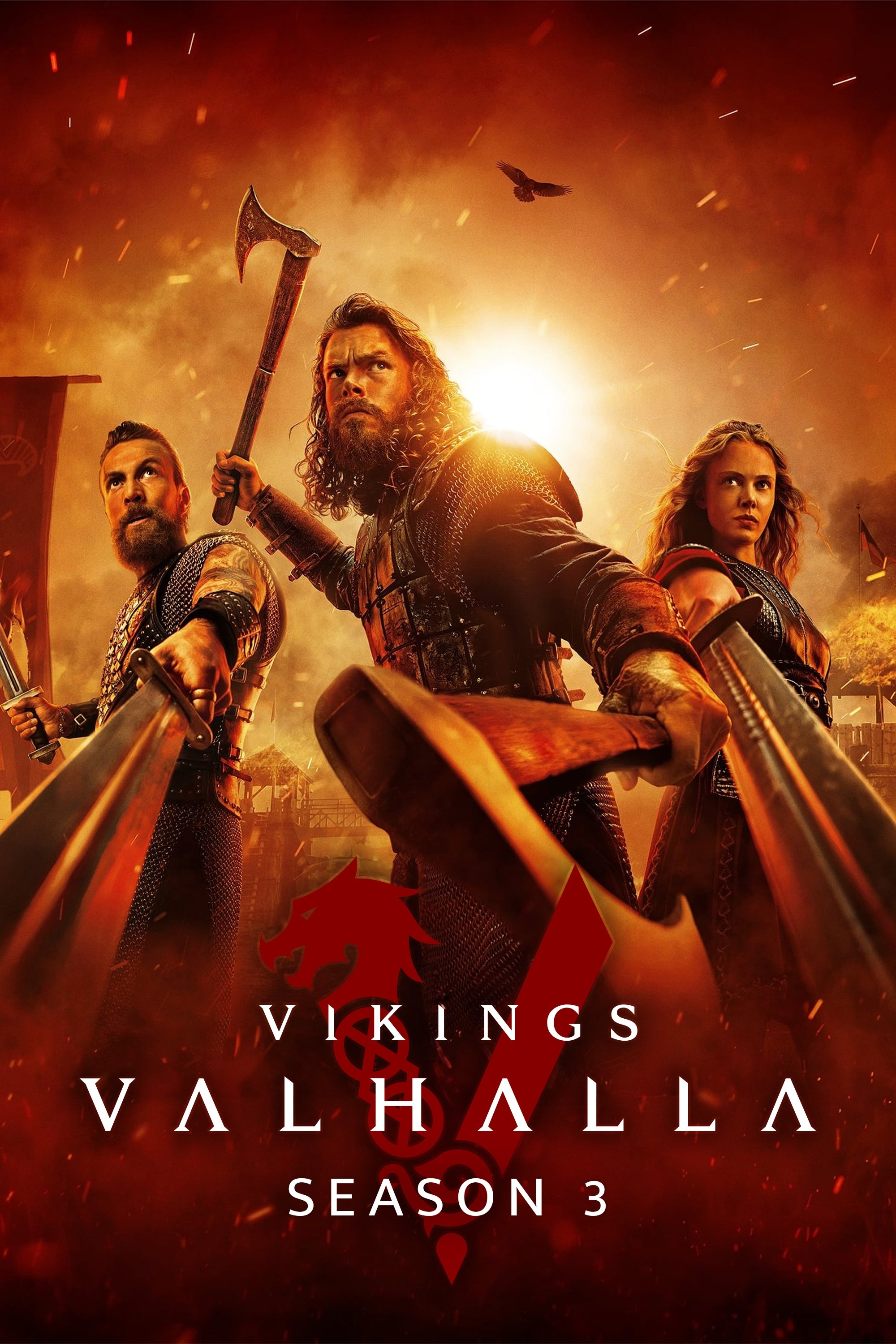 Download Vikings: Valhalla – Season 3 (2024) Complete Series Dual Audio {Hindi-English}
