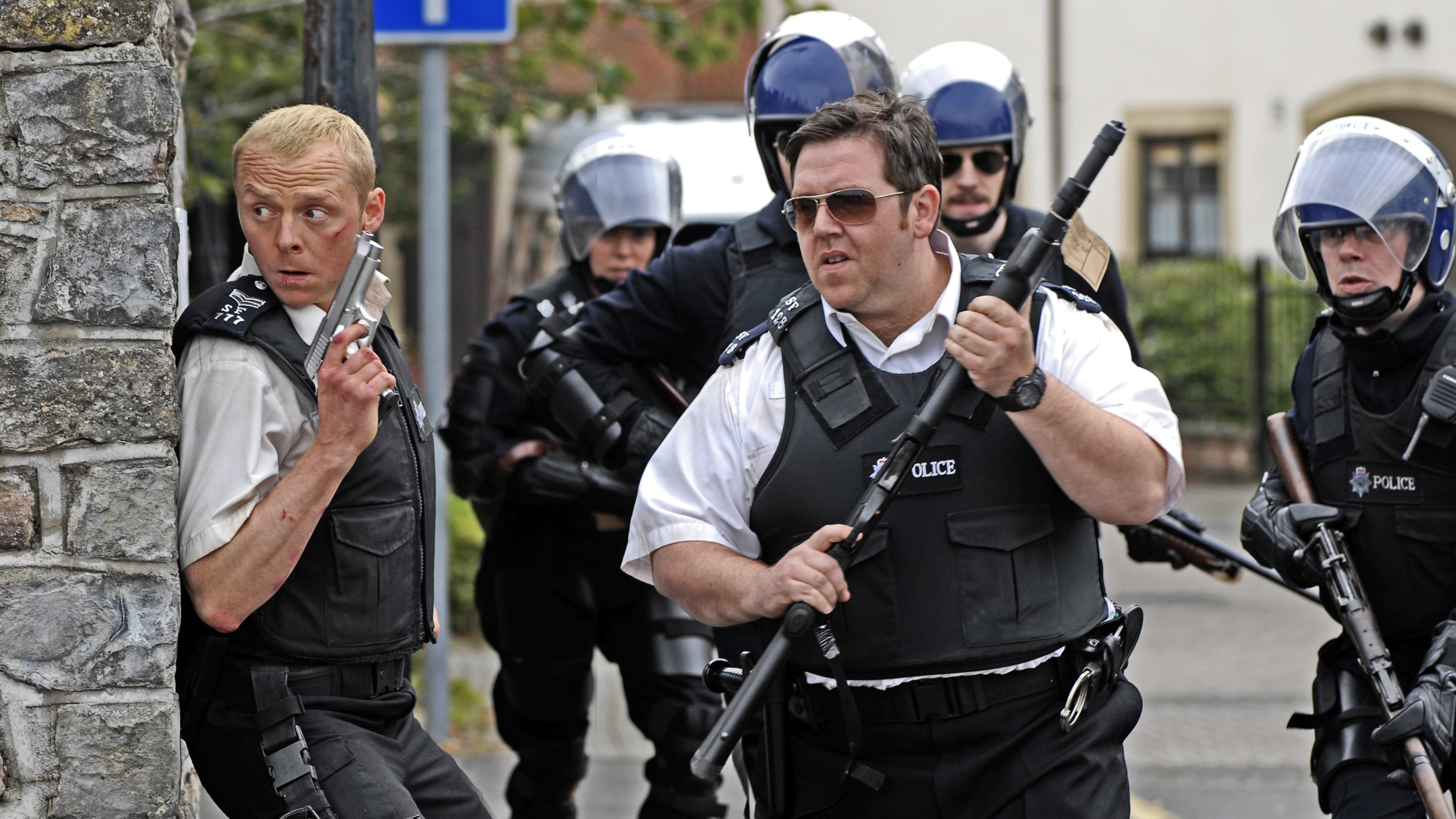 Hot Fuzz - Ostre Psy (2007)