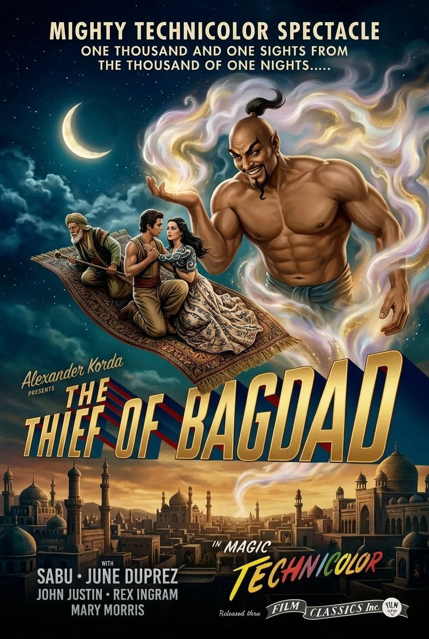 EN - The Thief Of Bagdad (1940) ARABIAN 1001 NIGHTS COLLECTION