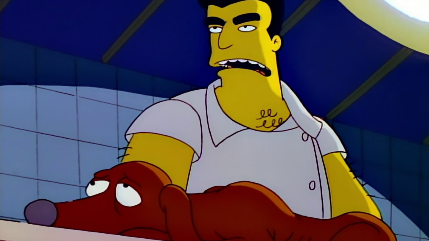 The Simpsons Season 3 :Episode 19  Dog of Death