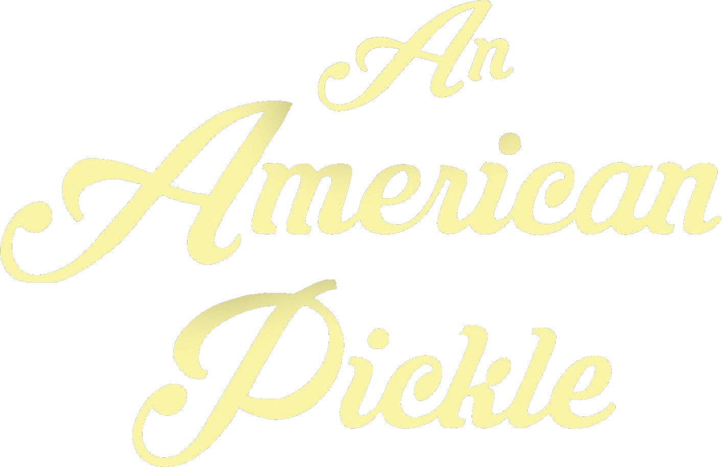 An American Pickle Logo
