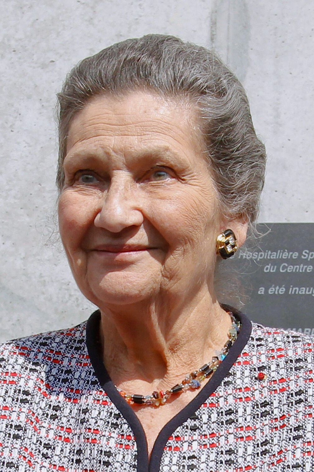 et billede af Simone Veil