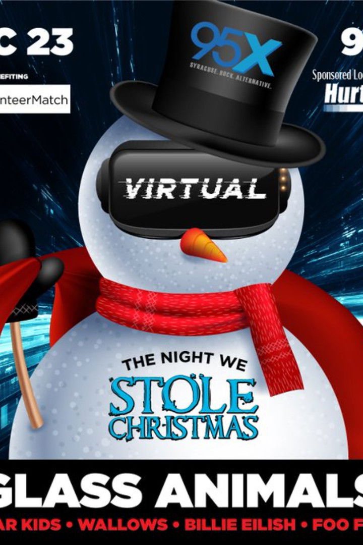 Glass Animals- The Night We Stole Christmas poster