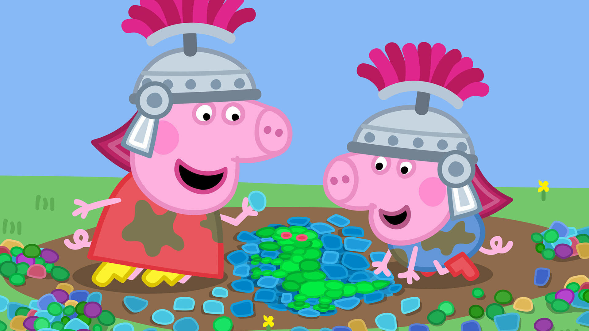 Peppa Pig Season 6 :Episode 21  Roman Day