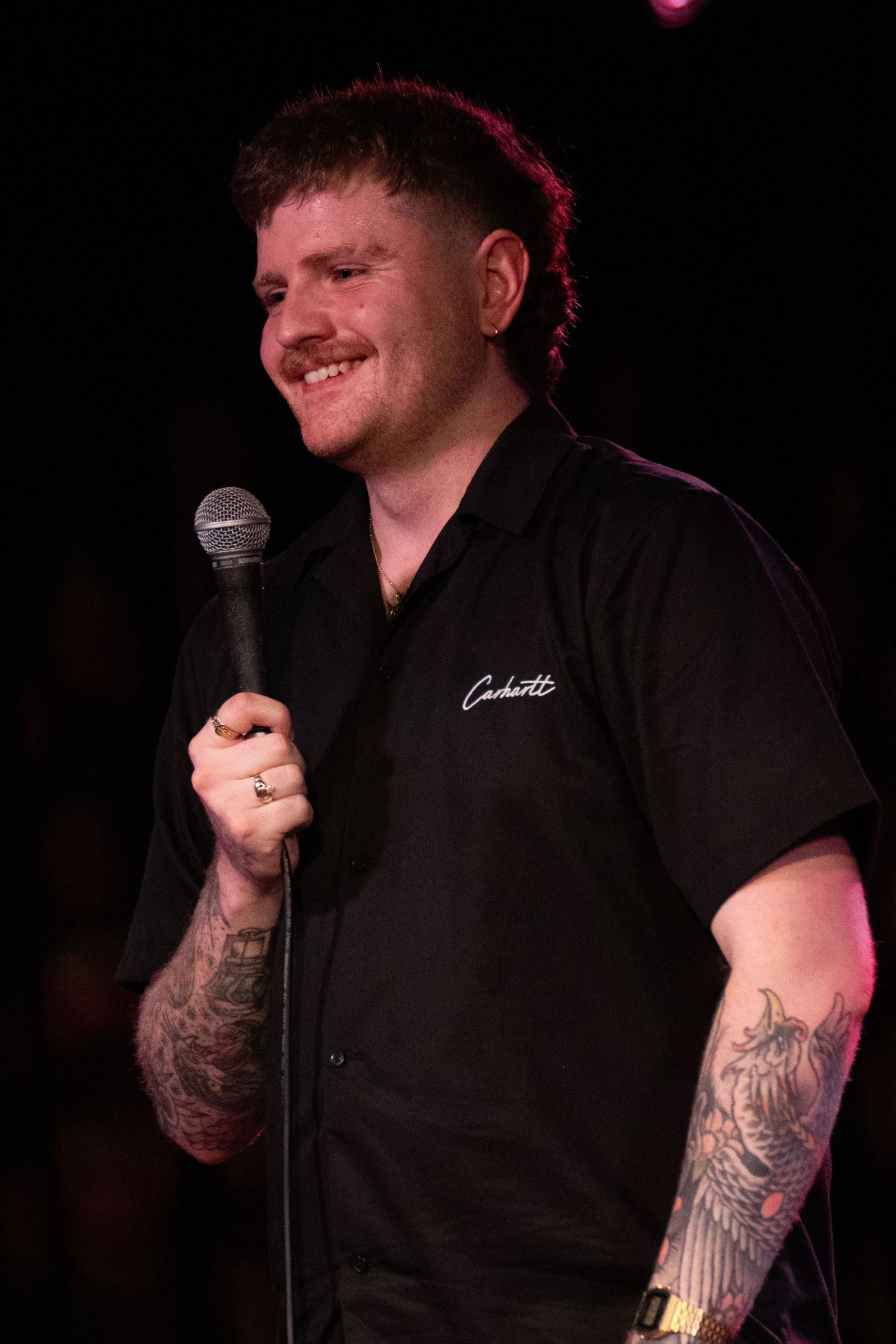 et billede af Adam Byrne