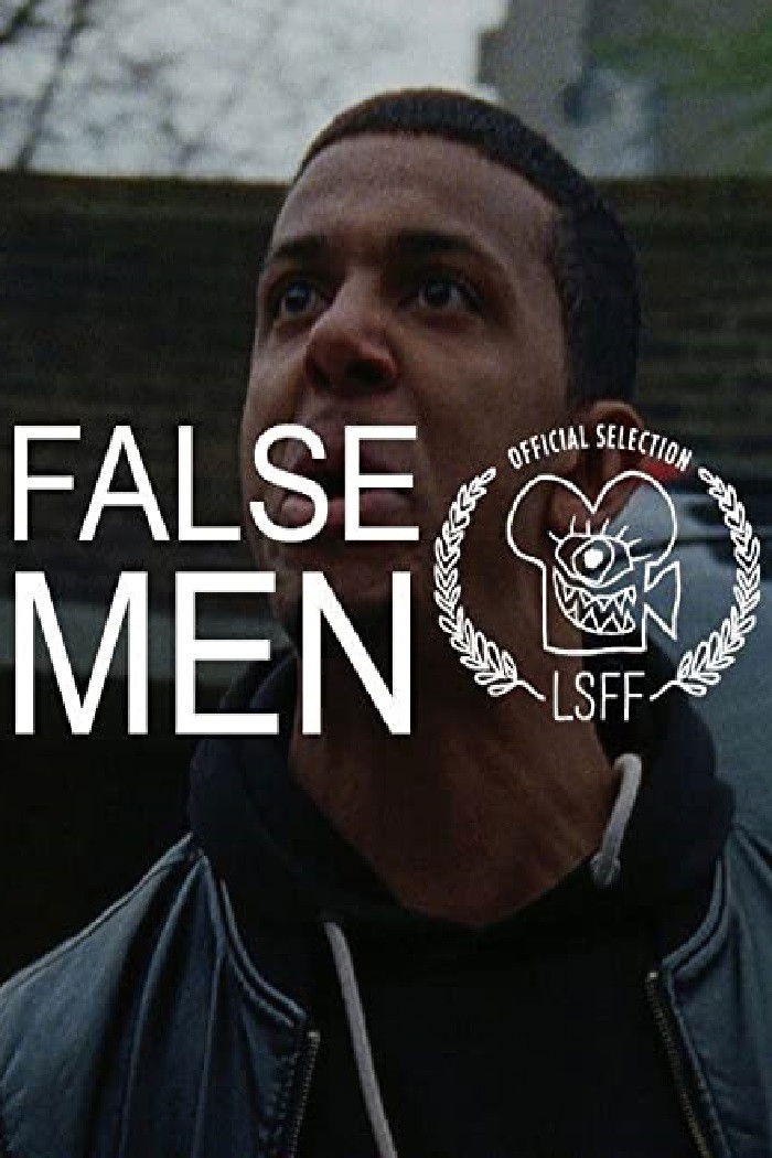 Plakat, der markedsfører False Men