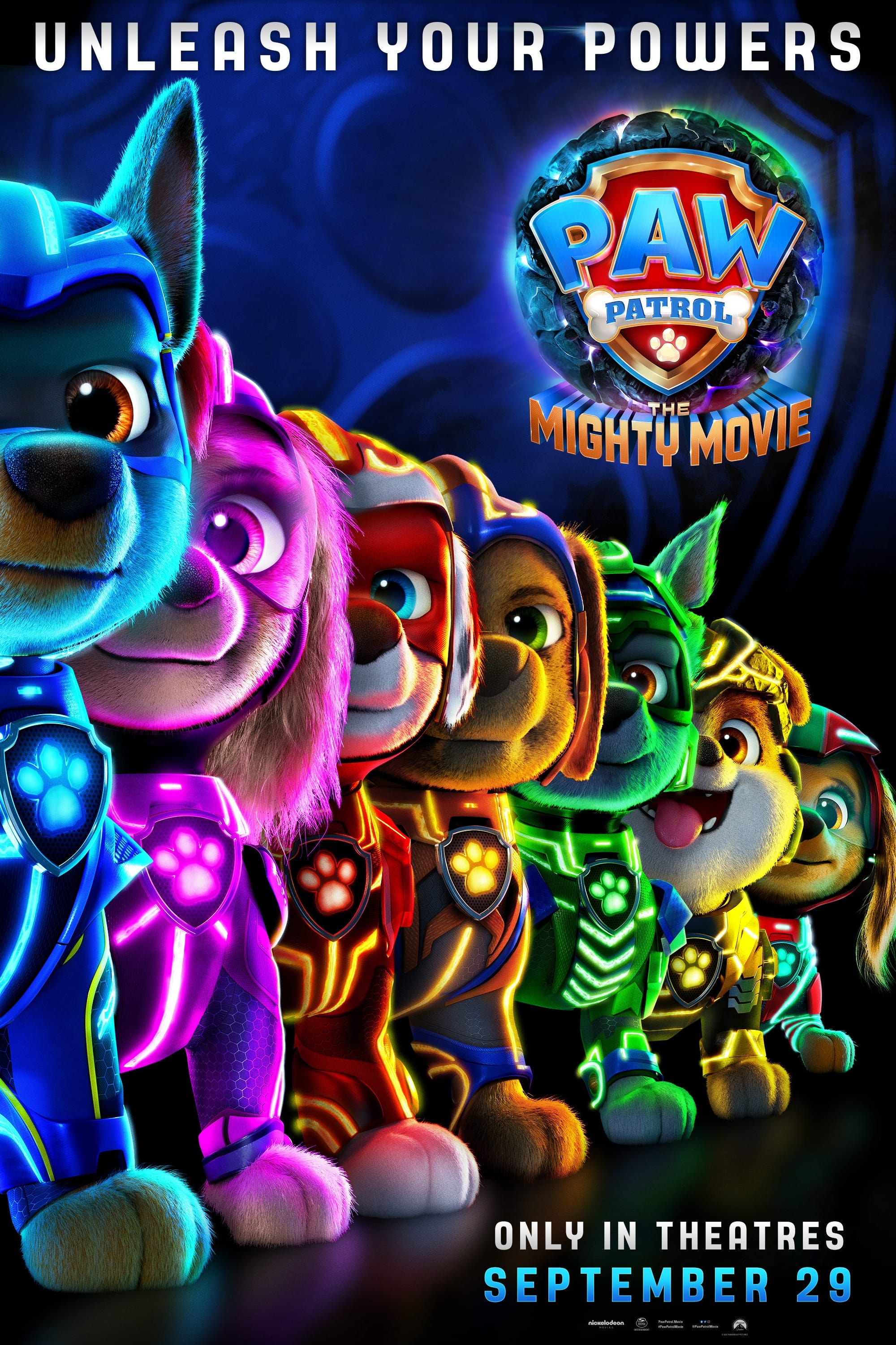 WATCH !! PAW Patrol: The Mighty Movie (2023) FULLMOVIE ONLINE FREE ENGLISH/Dub/SUB Animation STREAMINGS Movie Poster