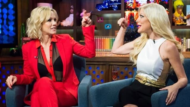 Watch What Happens Live with Andy Cohen Season 11 :Episode 107  Jennie Garth & Tori Spelling