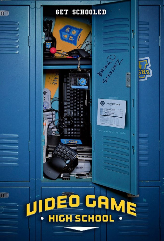 Video Game High School Poster