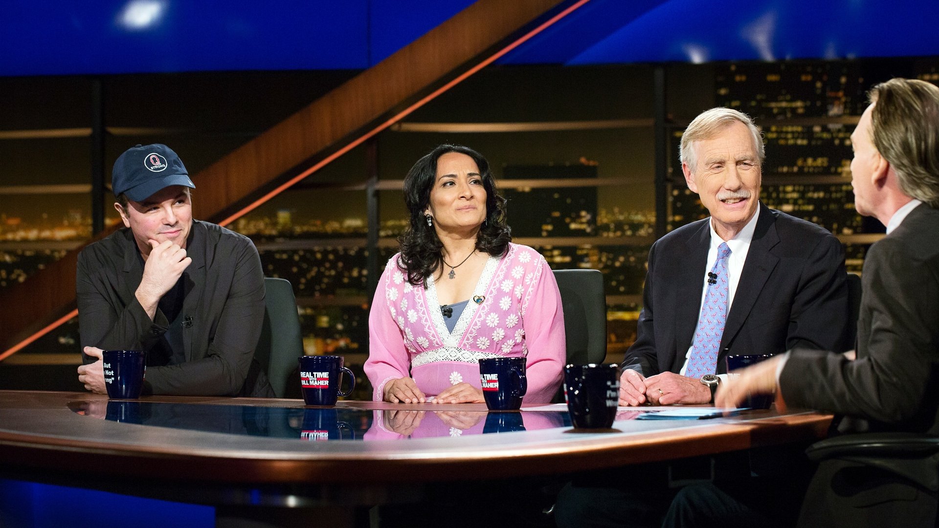 Real Time with Bill Maher Season 15 :Episode 6  Rep. Darrell Issa; Sen. Angus King, Asra Nomani and Seth MacFarlane; Fran Lebowitz