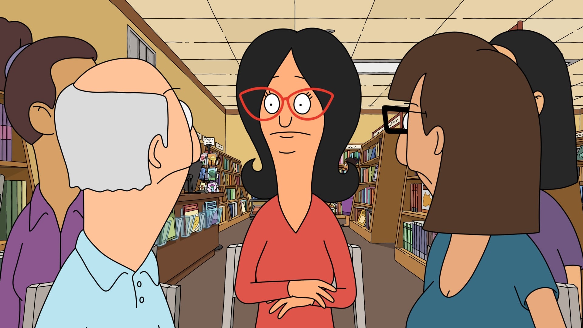 On a Belcher family trip to the mall, Tina is mistaken for a sleeping boy&a...