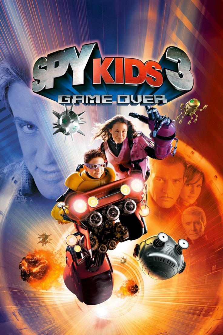 Spy Kids 3-D: Game Over Movie poster